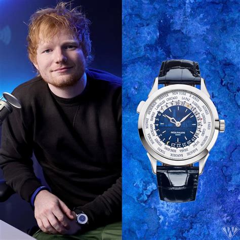 ed sheeran watch patek philippe|ed sheeran patek philippe.